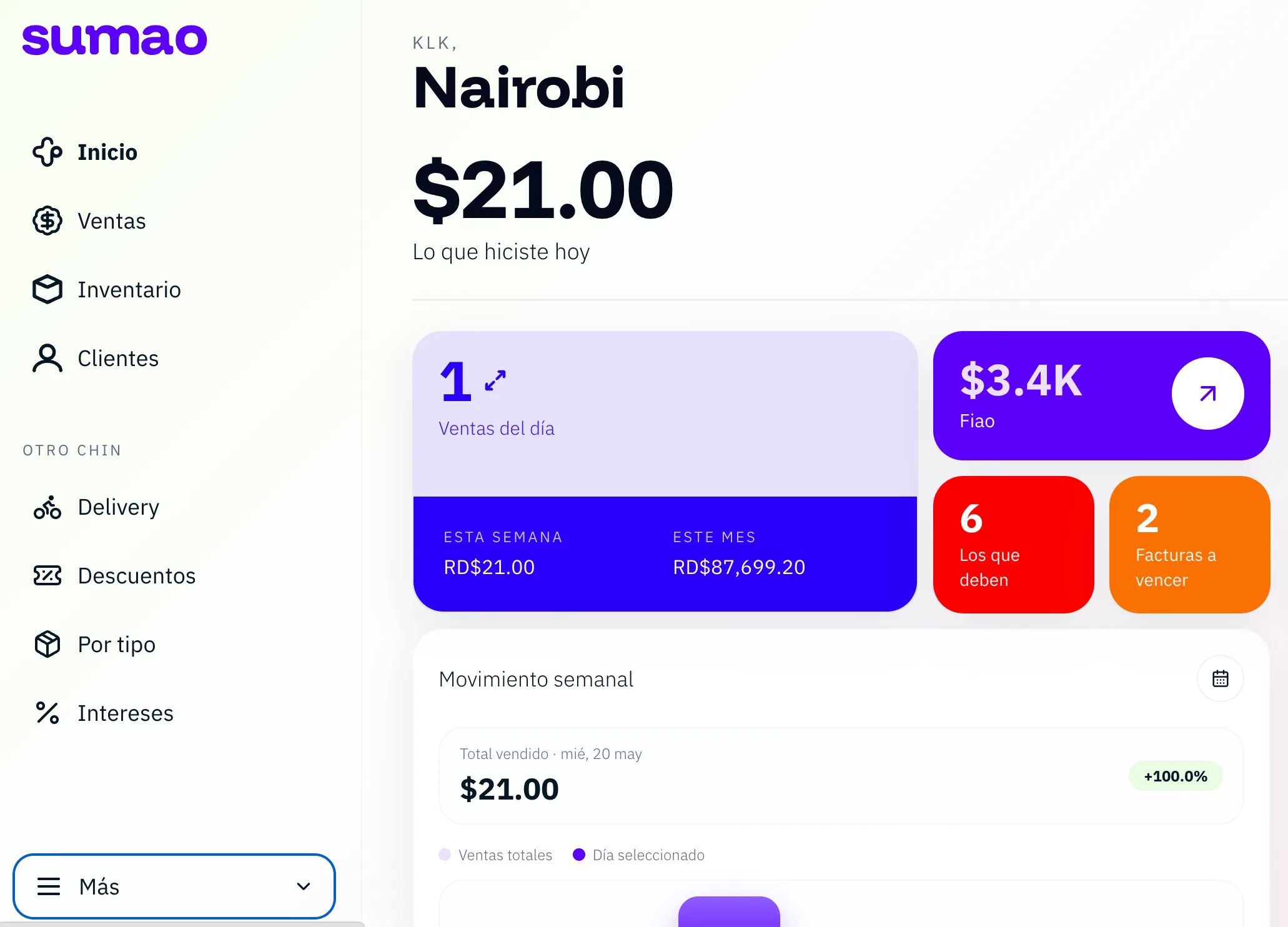 Sumao web app